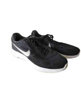 Nike Men's Running Shoes Size 10W Black/White Mesh Lightweight Breathable Athlet